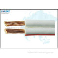White Red PVC Speaker Cable with High Quality